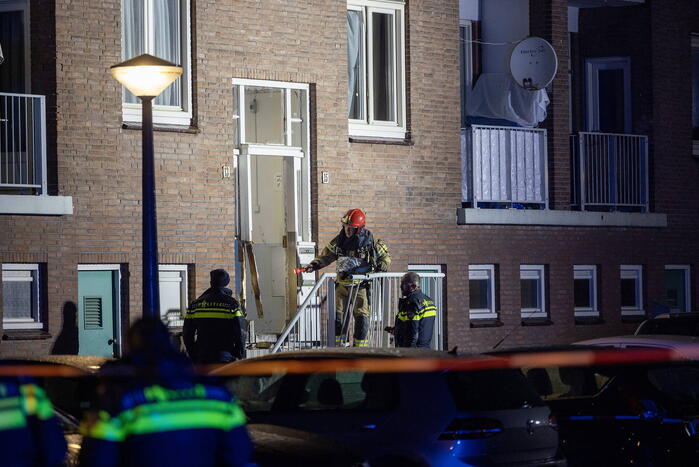 Grote ravage na explosie in flatgebouw