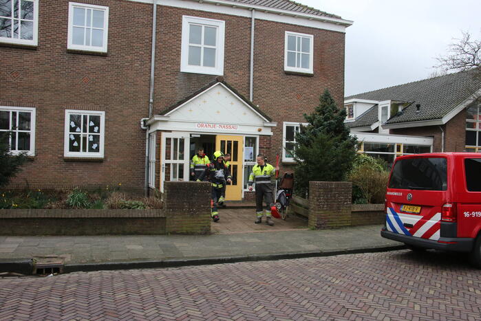 Gaslucht in Oranje Nassauschool