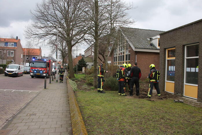 Gaslucht in Oranje Nassauschool