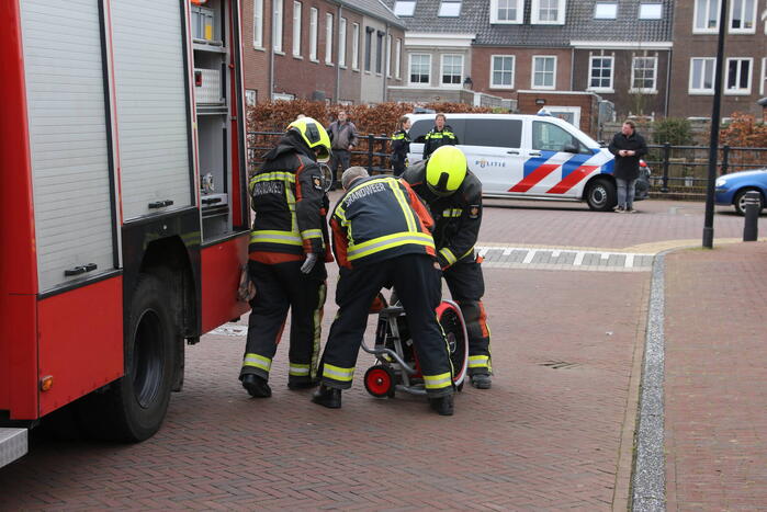 Kantoorpand geventileerd na brand