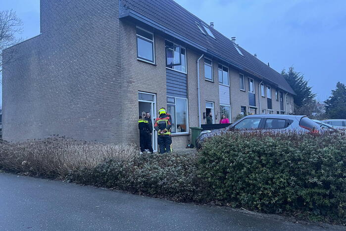 Brandweer ingezet voor vlam in de pan