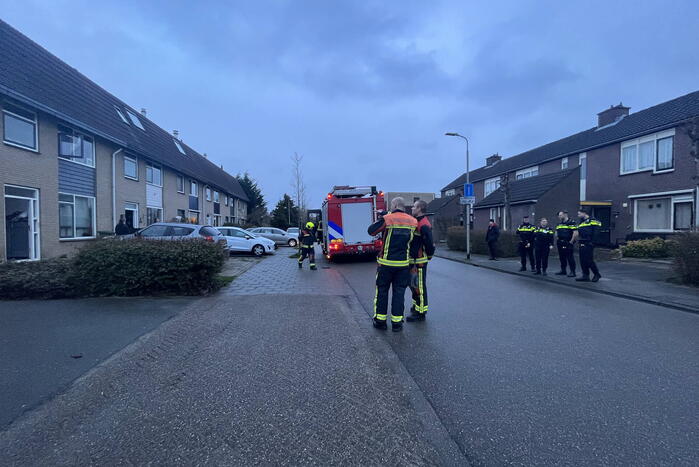 Brandweer ingezet voor vlam in de pan