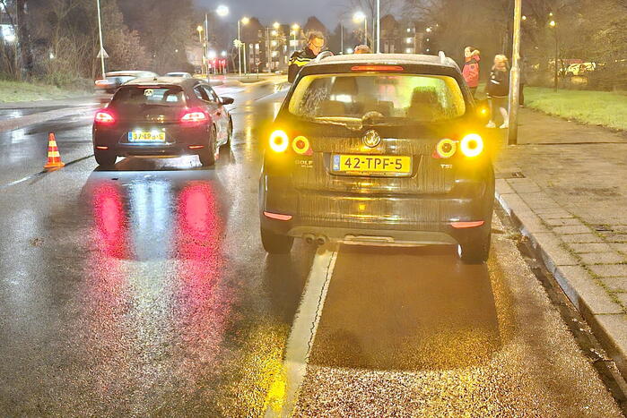 Schade bij kop-staartbotsing