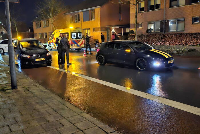 Schade bij kop-staartbotsing
