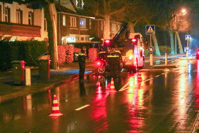 Bromfietser zwaargewond na valpartij