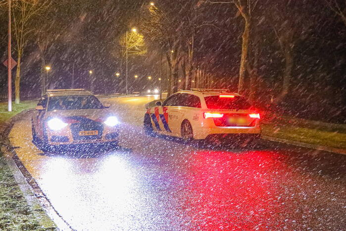 Scooterrijder op de vlucht voor politie