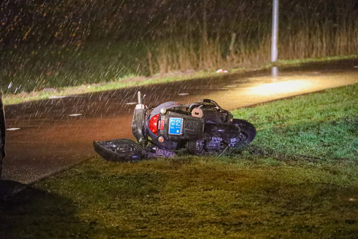 Scooterrijder op de vlucht voor politie