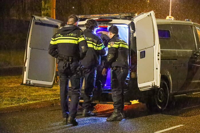 Scooterrijder op de vlucht voor politie
