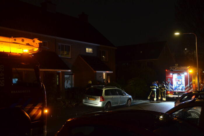 Pelletkachel veroorzaakt rook in woning