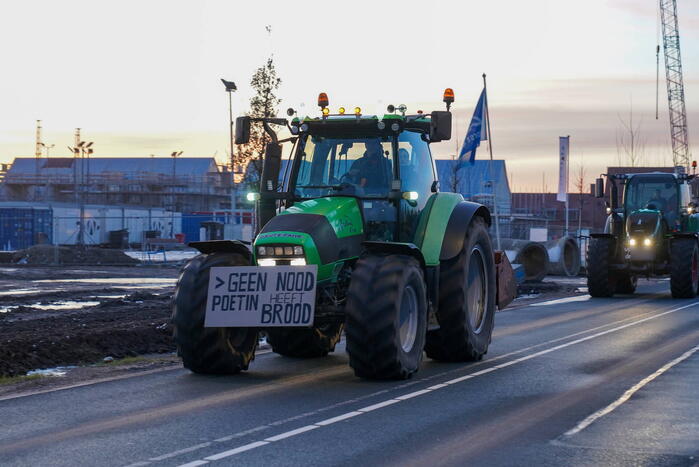 Boeren onderweg voor grote demonstratie
