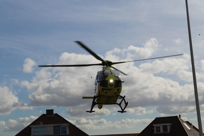 Traumahelikopter ingezet voor incident