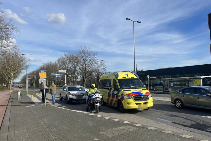 Aanrijding tussen twee personenauto's