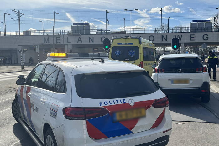 Aanrijding tussen twee personenauto's