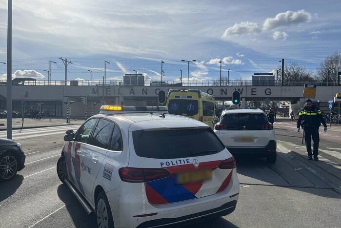 Aanrijding tussen twee personenauto's