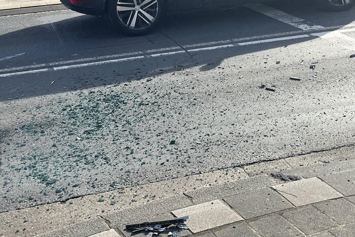 Aanrijding tussen twee personenauto's