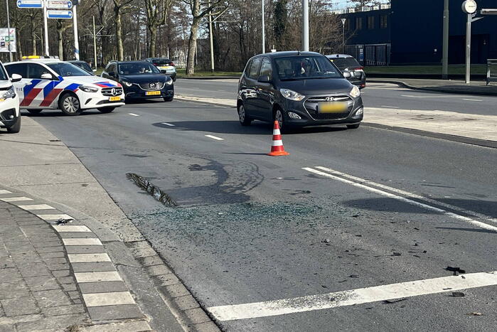 Aanrijding tussen twee personenauto's