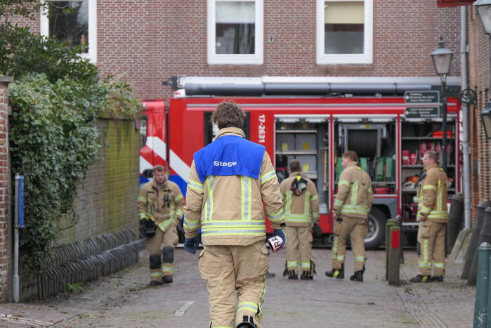 Riool gespoeld vanwege gaslekkage