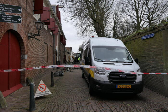 Riool gespoeld vanwege gaslekkage