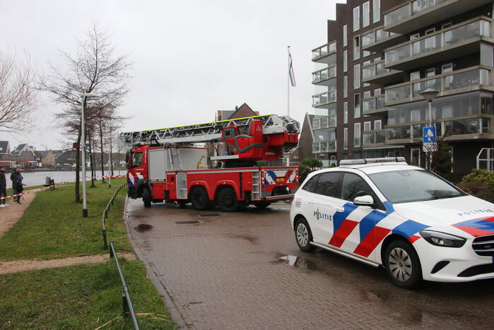 Brand op zolderetage van woning