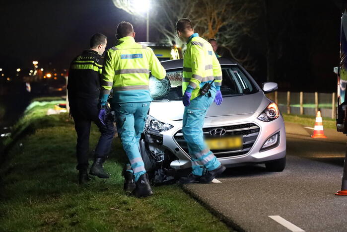 Vrouw overleden na aanrijding met auto