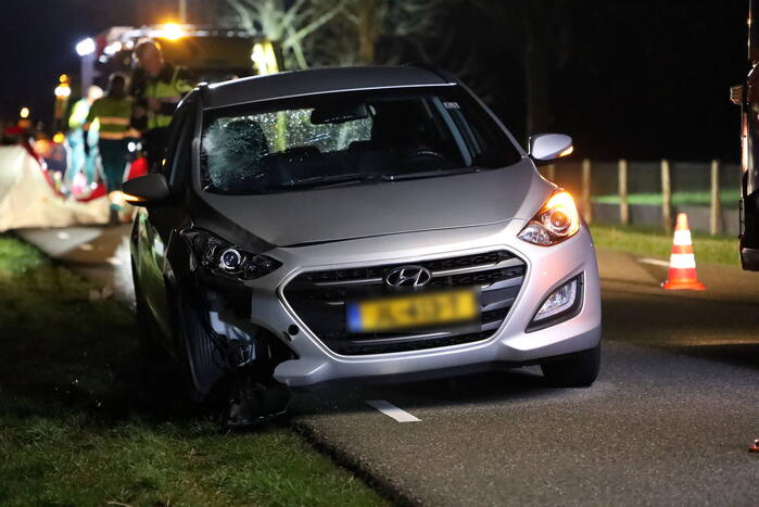 Vrouw overleden na aanrijding met auto