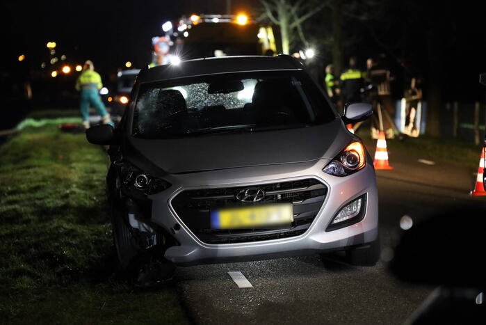 Vrouw overleden na aanrijding met auto