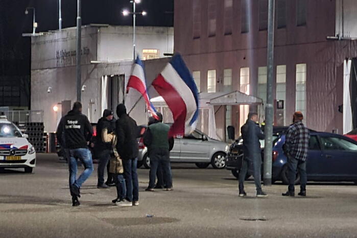 Boeren demonstreren bij Alphense gevangenis