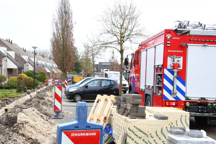 Gaslekkage ontstaan na werkzaamheden