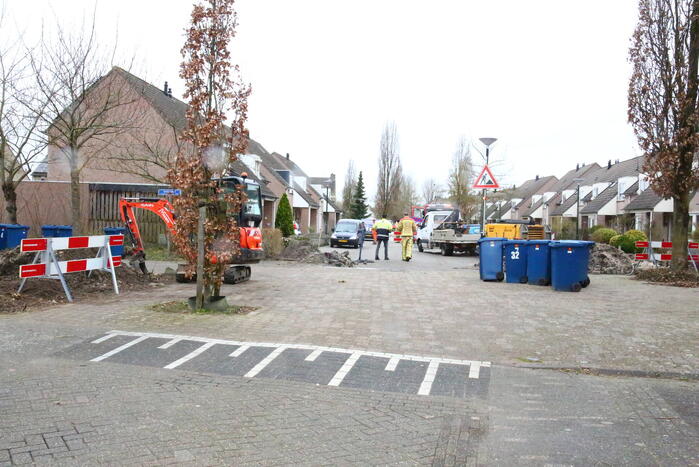 Gaslekkage ontstaan na werkzaamheden