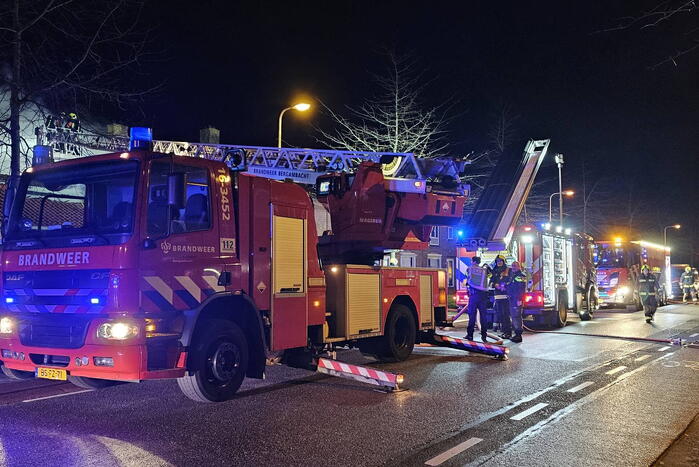 Veel schade bij brand in woning