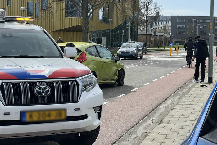 Veel schade na ongeval door voorrangsfout