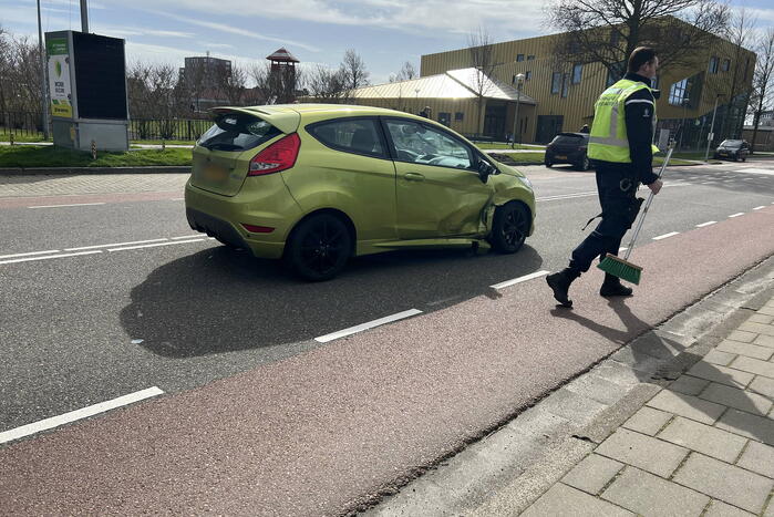 Veel schade na ongeval door voorrangsfout