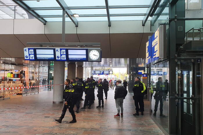 Massale inzet politie vanwege mogelijk vuurwapen