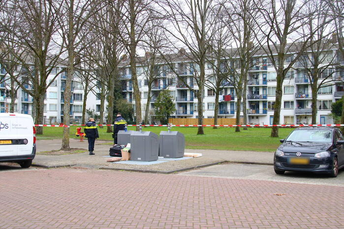 Straat afgezet voor personen met verward gedrag