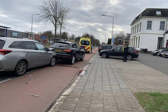 Gewonde bij kop-staartbotsing