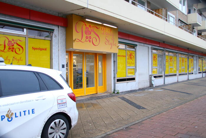 Onderzoek naar overval op winkel