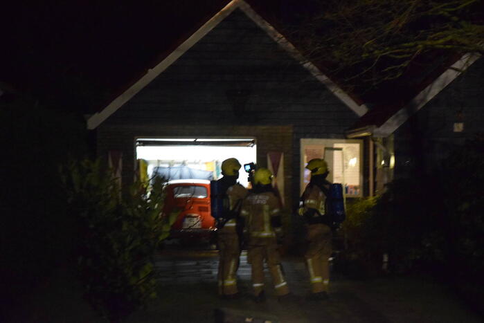 Brand in schoorsteen van vakantievilla