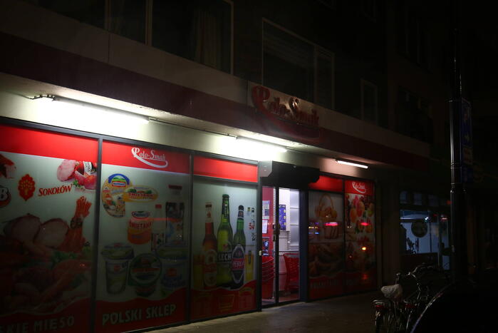 Overval op Poolse supermarkt