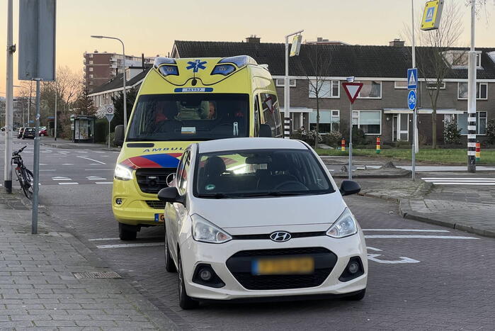 Fietser aangereden bij oversteekplaats