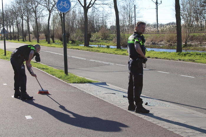 Veel schade na aanrijding