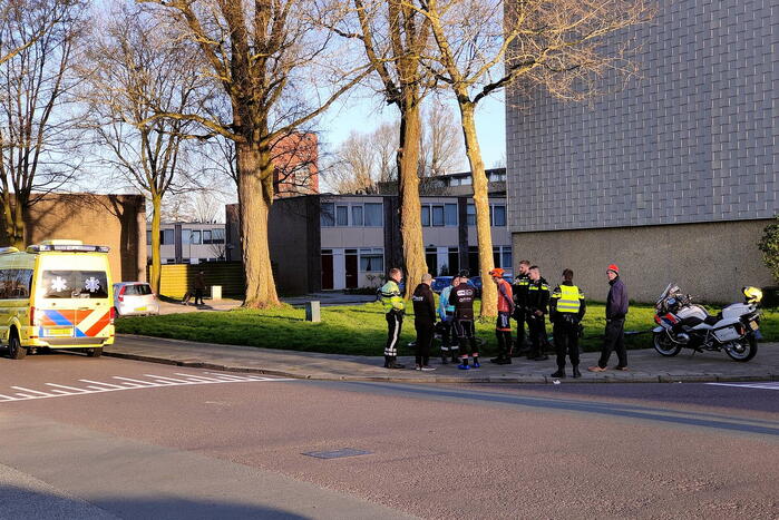 Ongeval tussen personenauto en wielrenner