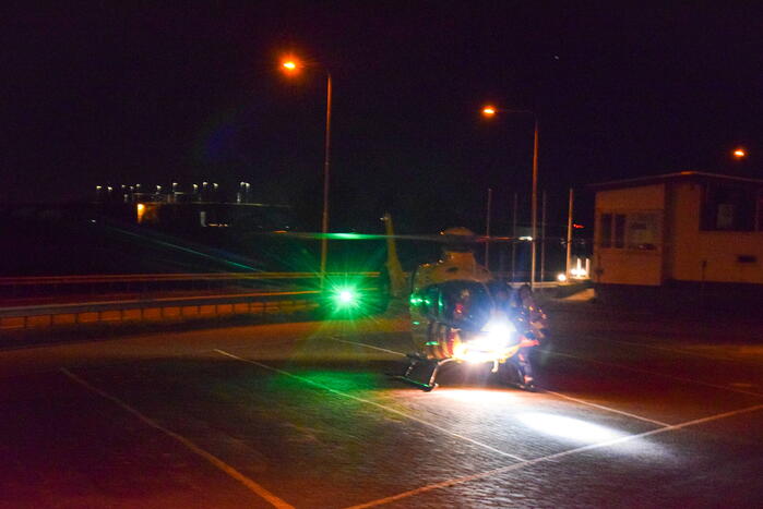 Traumahelikopter ingezet voor incident in woning