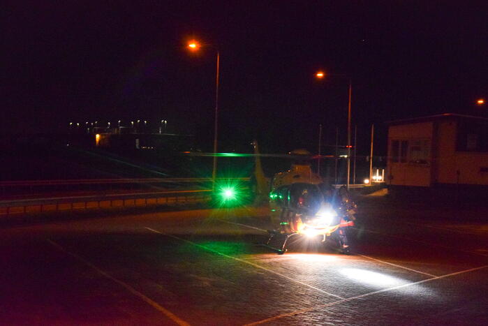 Traumahelikopter ingezet voor incident in woning