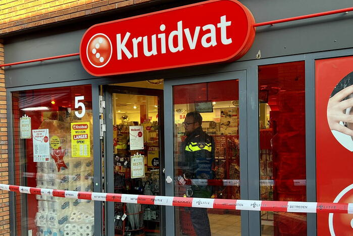 Gewapende overval op Kruidvat-filiaal