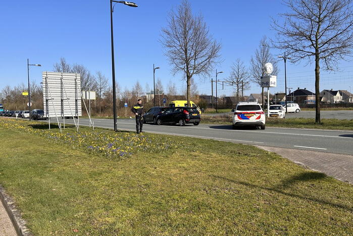 Gewonde bij kop-staart botsing