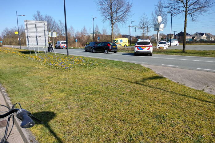 Gewonde bij kop-staart botsing