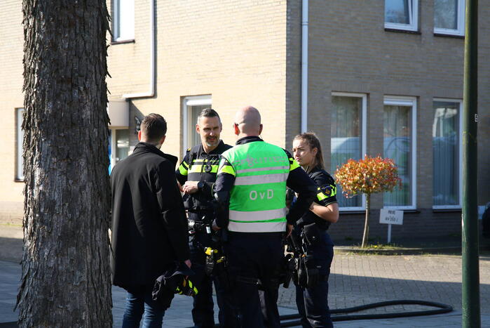Brand in woning snel geblust