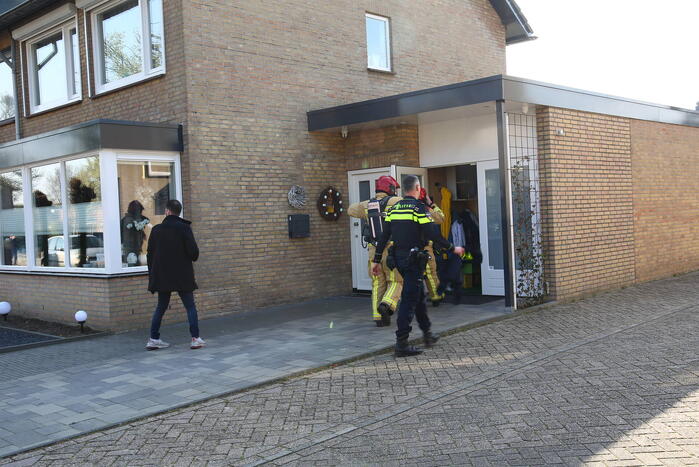 Brand in woning snel geblust