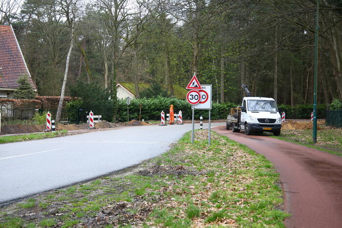 Gaslekkage bij werkzaamheden
