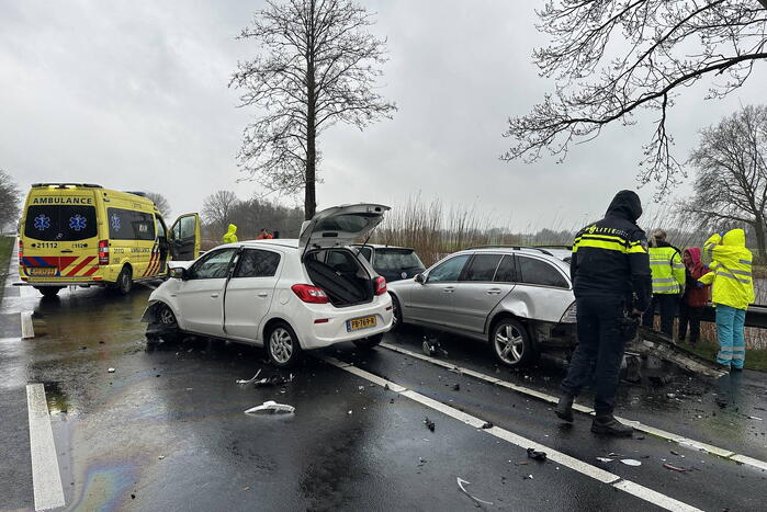 Flinke schade bij kettingbotsing